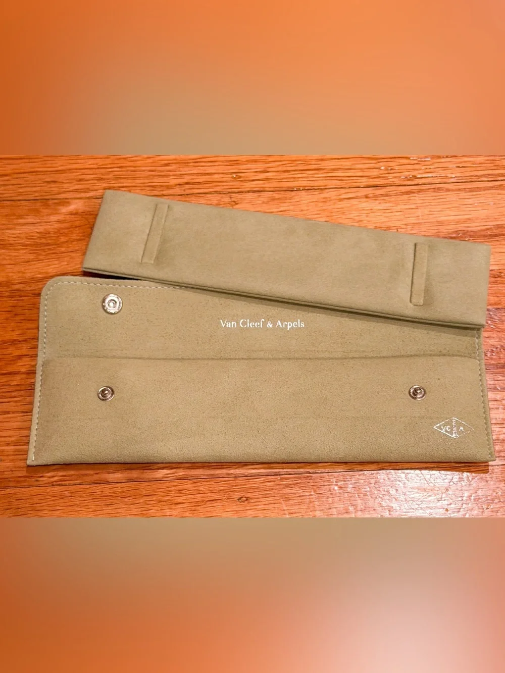 Van Cleef & Arpels Bracelet Packaging Set Travel Pouch Bag Cleaning Kit Ribbon